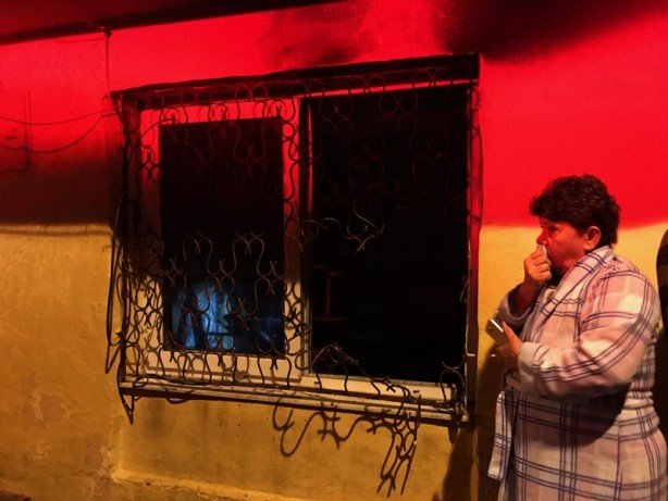 Foto - Adana'da evde çıkan yangında bir kişi yaralandı