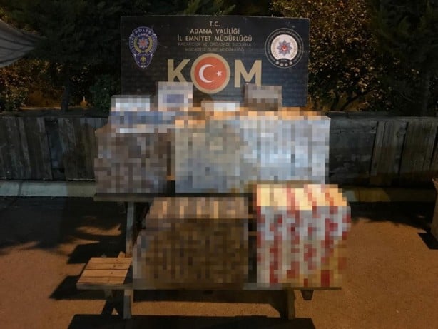 Adana'da kaçakçılık operasyonunda 8 şüpheli yakalandı