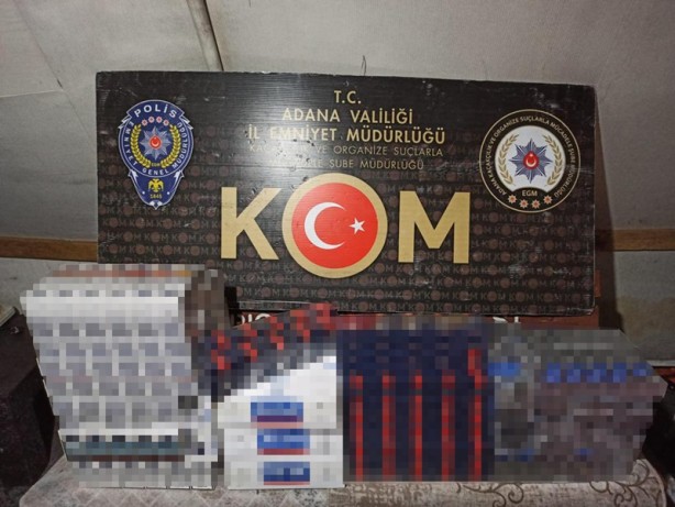 Foto - Adana'da kaçakçılık operasyonunda 8 şüpheli yakalandı