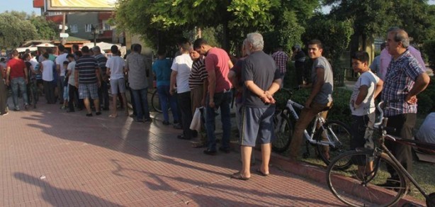  Adana'da kar kuyruğu!