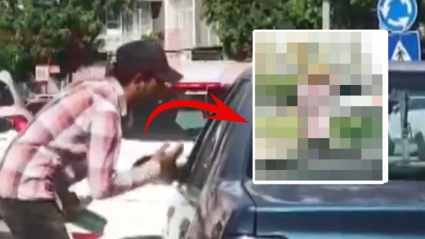 Adana'da şok eden olay! Trafikte beklerken oldu! Ahlaksızlığın bu kadarına da pes doğrusu