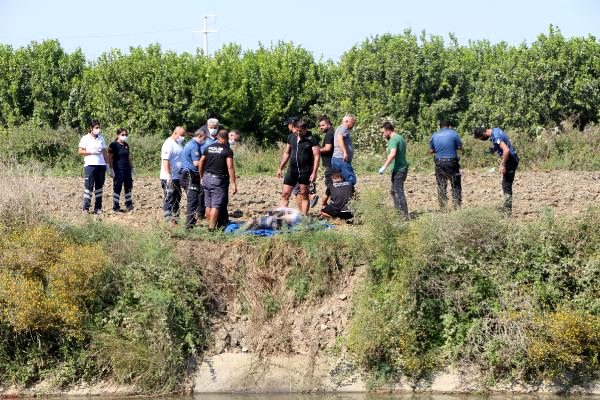 Foto - Adana'da sulama kanalında bir erkeğe ait cansız beden bulundu