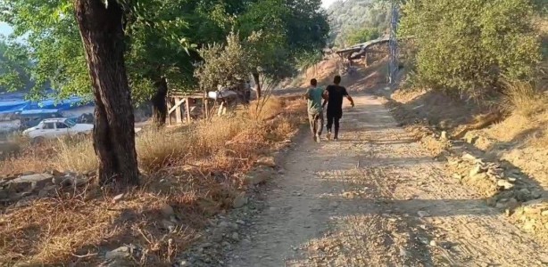 Foto - Adana’daki orman yangınında 10 ev tedbir amaçlı tahliye edildi