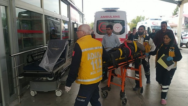 Adana'daki trafik kazası: 3 yaralı