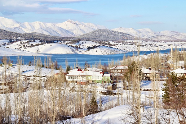 Foto - Adatepe Barajında kartpostallık görüntüler