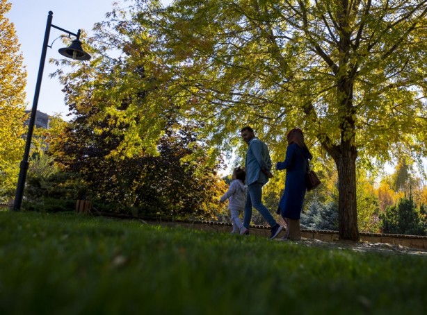 Foto - Adeta renk cümbüşü yaşandı! Sonbaharla gelen güzellik böyle görüntülendi