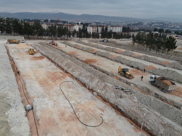 Foto - Adıyaman'da depremzedeler için konteyner kent çalışması
