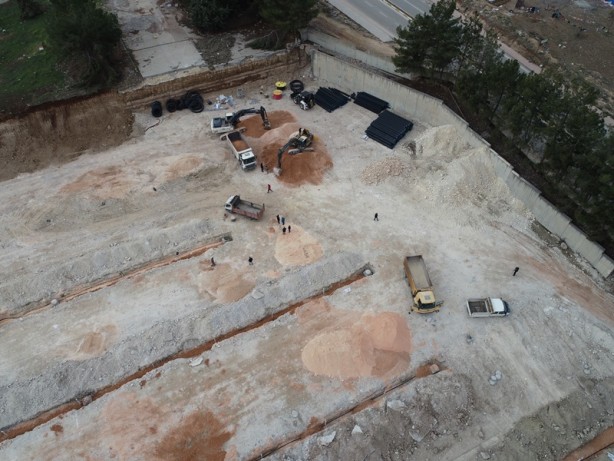 Foto - Adıyaman'da depremzedeler için konteyner kent çalışması