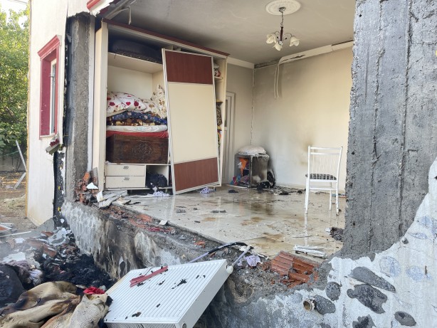 Foto - Adıyaman'da evindeki tüp patlayan yaşlı kadın yaralandı