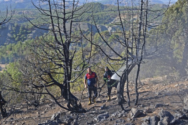 Foto - Adıyaman'da korkutan yangın! Müdahale ediliyor