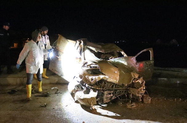 Foto - Adıyaman'da polis memurunun hayatını kaybettiği kaza kameralarda