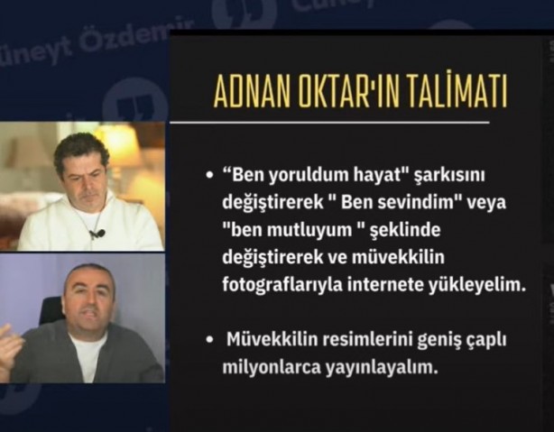 Foto - Adnan Oktar’ın hapishanedeki tek talimatı ortaya çıktı! "O şarkıyla paylaşın!" Şimdi de kafayı ona taktı