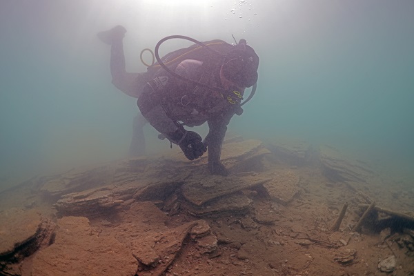 Foto - Afetin izleri kaydedildi! Depremin etkisi su altında böyle görüntülendi