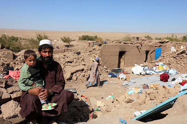 Foto - Afgan depremzedeler yokluk içinde yas tutuyor
