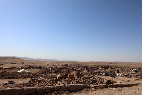 Foto - Afgan depremzedeler yokluk içinde yas tutuyor