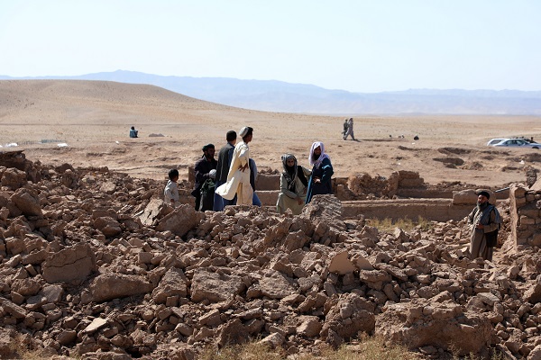 Foto - Afgan depremzedeler yokluk içinde yas tutuyor