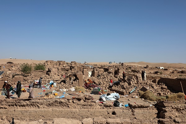 Foto - Afgan depremzedeler yokluk içinde yas tutuyor