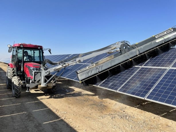 Foto - Afganistan'da bir Türk imzası: Güneş tarlası kuruldu