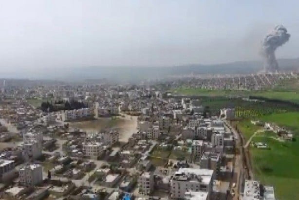 Foto - Afrin havadan böyle görüntülendi