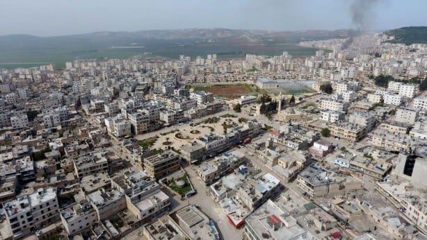 Afrin havadan böyle görüntülendi