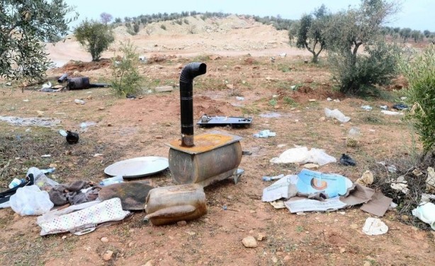 Foto - Afrin'de bulundu! Mehmetçik'ten korkan teröristler...