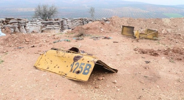 Afrin'de bulundu! Mehmetçik'ten korkan teröristler...
