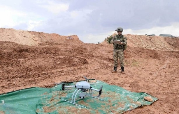 Foto - Afrin'de bulundu! Mehmetçik'ten korkan teröristler...