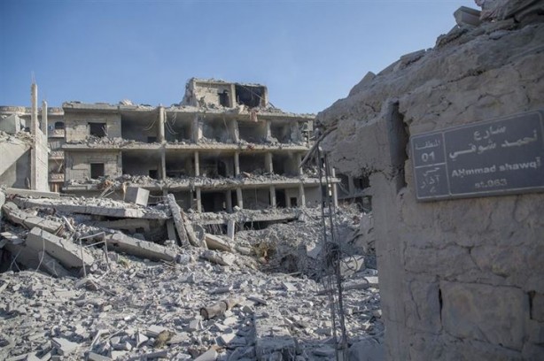 Foto - Afrin'de terör örgütünün tuzakladığı binada patlama: 11 ölü
