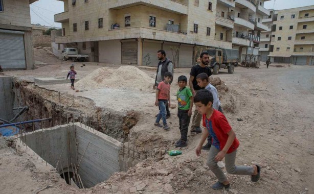 Foto - Afrin'de teröristlerin beton fabrikası bulundu