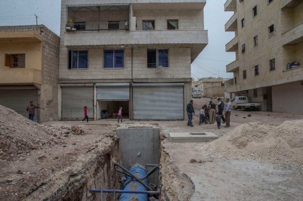 Foto - Afrin'de teröristlerin beton fabrikası bulundu