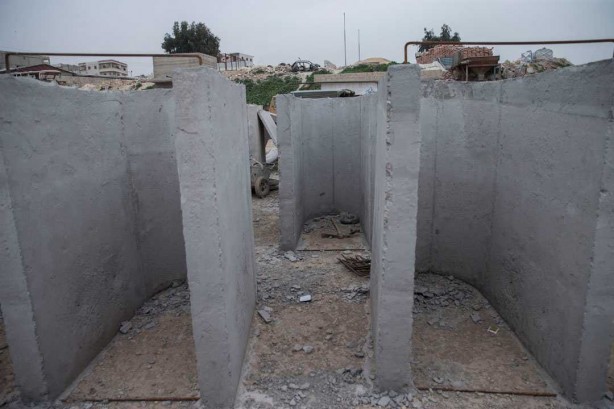 Foto - Afrin'de teröristlerin beton fabrikası bulundu
