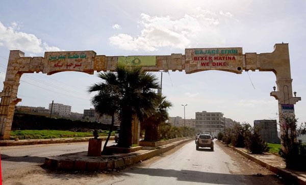 Foto - Afrin'den görüntüler gelmeye devam ediyor! Türk askeri çatıda
