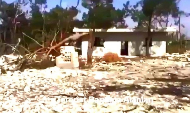Foto - Afrin'den yeni görüntüler geldi... İşte teröristlerin çocukları eğittiği kamplar