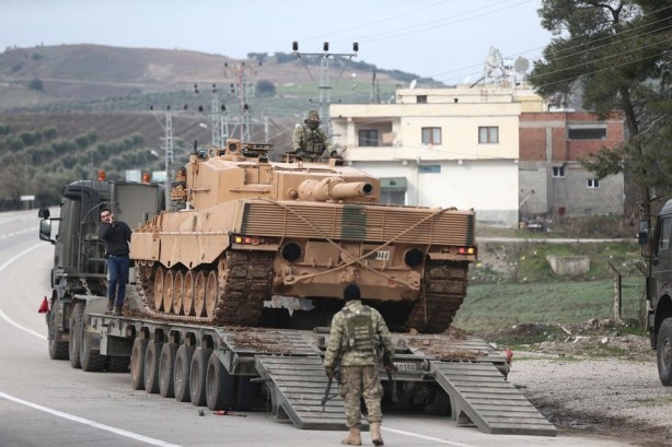 Afrin'e Zeytin Dalı Harekatı'nda 2. gün