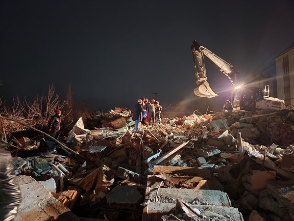 Foto - Afşin ilçesinde arama kurtarma çalışmaları tamamlandı