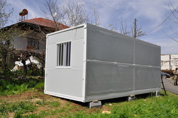 Foto - Afşin'de katlanabilir konteyner kurulumu başladı