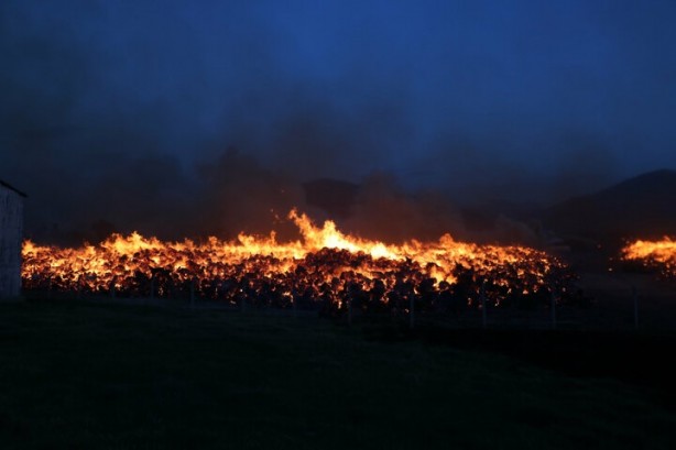 Foto - Afyonkarahisar'da biyoenerji tesisinde dev yangın!