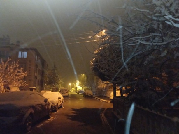 Foto - Afyonkarahisar’da kar yağışı etkili oldu