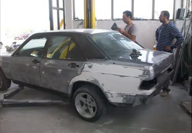 Foto - Ağır bir kazaya karışınca hurdaya çıktı ama...