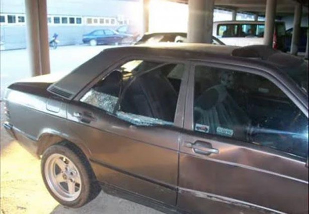 Foto - Ağır bir kazaya karışınca hurdaya çıktı ama...