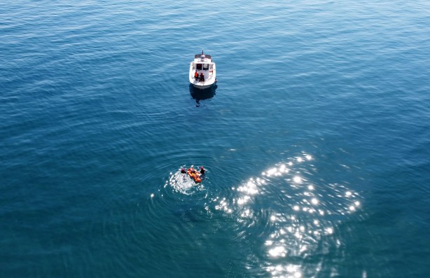 Foto - Ağızlar bir karış açık kalacak: Yok böyle bir tatbikat! Helal olsun size yahu...