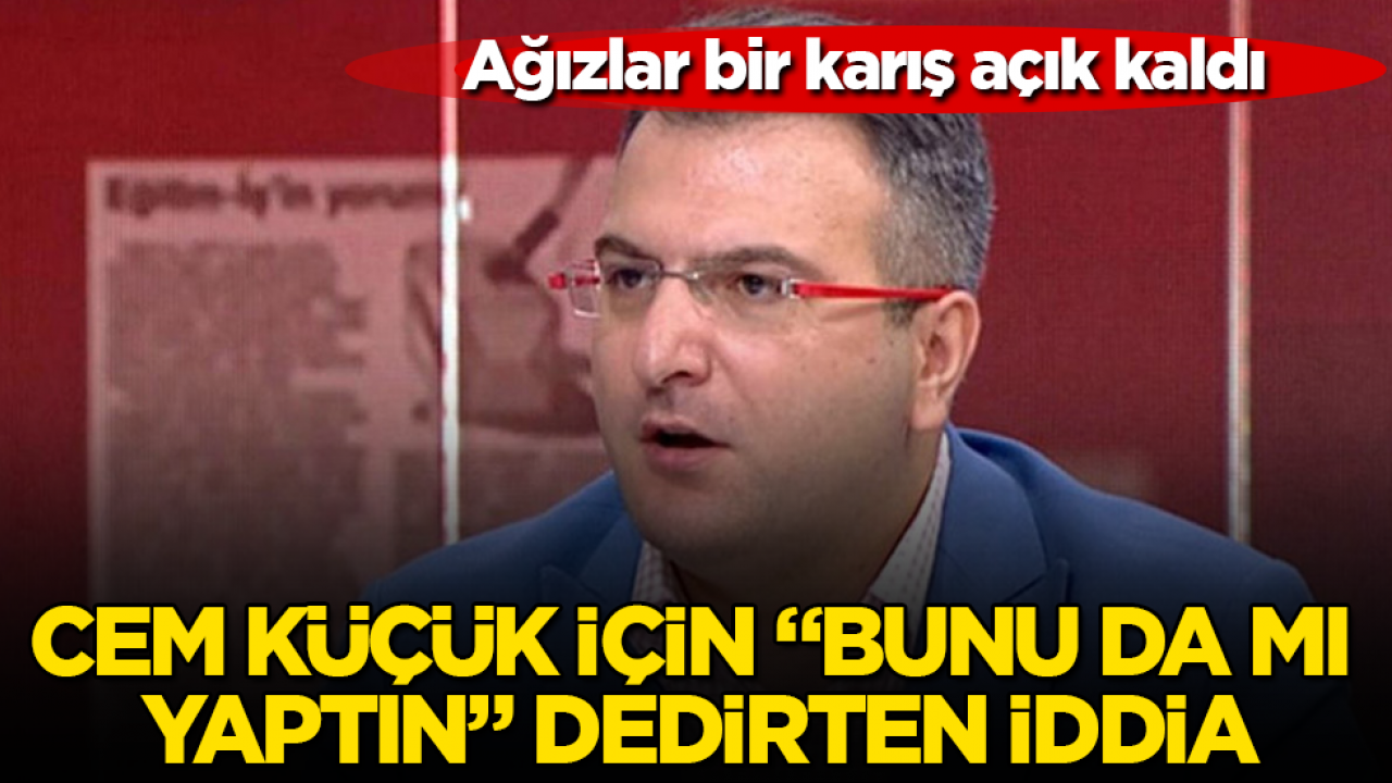 Ağızlar bir karış açık kaldı! Cem Küçük için "Bunu da mı yaptın" dedirten iddia