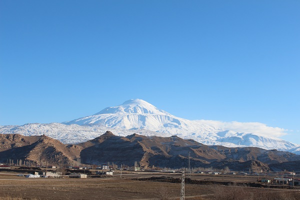 Foto - Ağrı Dağı beyaza büründü, tabloluk manzaralar oluştu