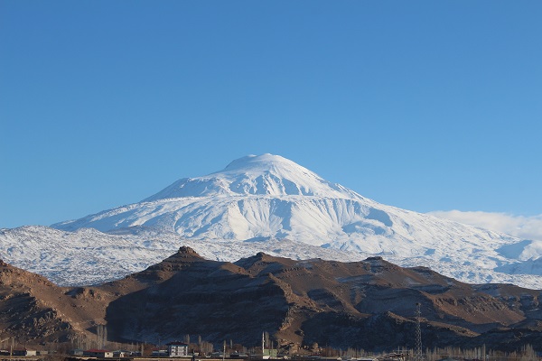 Foto - Ağrı Dağı beyaza büründü, tabloluk manzaralar oluştu