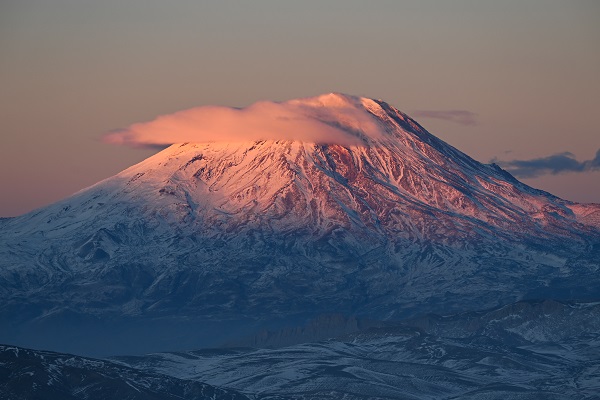 Foto - Ağrı Dağı zirvesinde görsel şölen