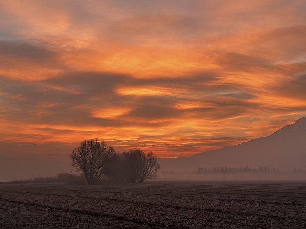 Foto - Ağrı Dağı'nda gün doğumu