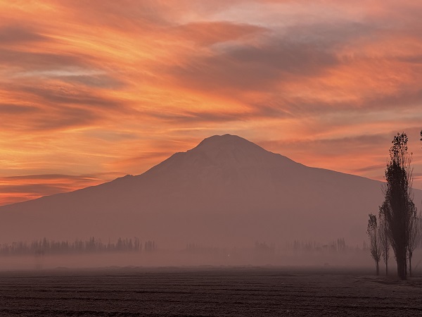 Foto - Ağrı Dağı'nda gün doğumu