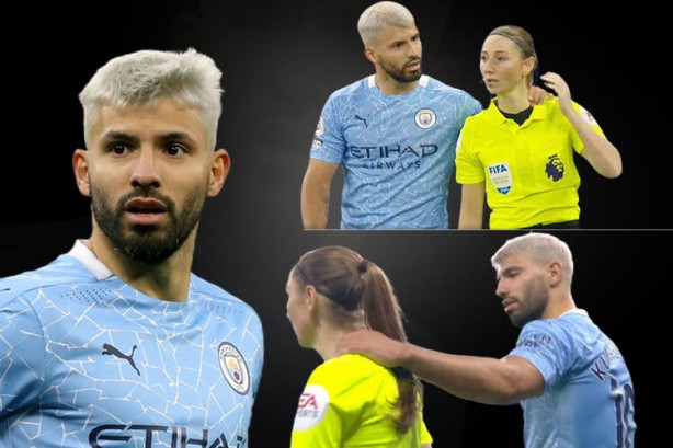 Agüero'nun kadın hakeme yaptığı hareket ülkeyi ayağa kaldırdı