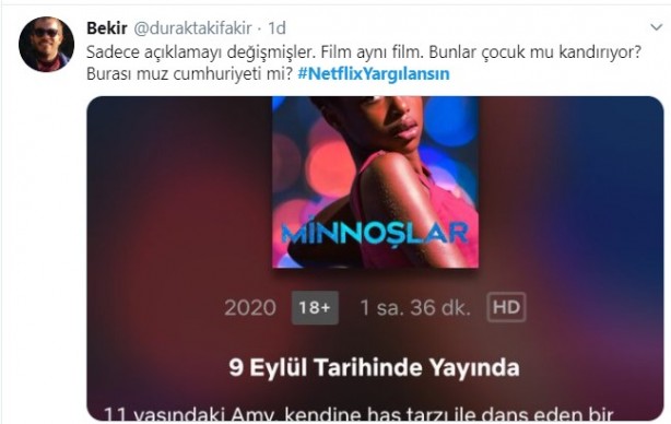 Foto - Netflix'in pedofili filmi, sosyal medyayı salladı! "Geleceğin için sessiz kalma"