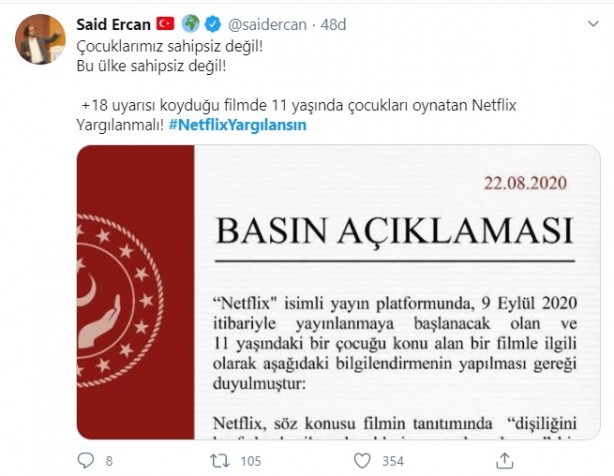 Foto - Netflix'in pedofili filmi, sosyal medyayı salladı! "Geleceğin için sessiz kalma"